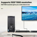 8 Input 1 Output VGA KVM Converter Multiple Computer Hosts Sharing Monitor Switcher With IR Remote Controller, FJGEAR 810UK-M