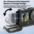 For DJI Osmo Action 6 Aluminum Alloy Cage Expandable Protective Frame with Silicone Lens Cap, Alloy Cage
