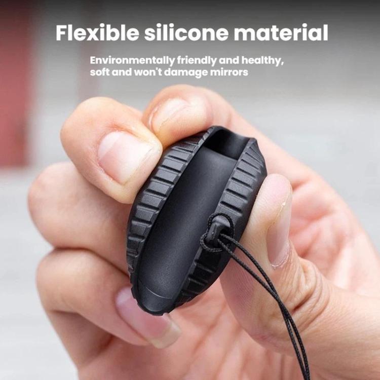 For DJI Osmo Action 6 Silicone Lens Cap Scratch-Resistant Protective Cover, Lens Cap