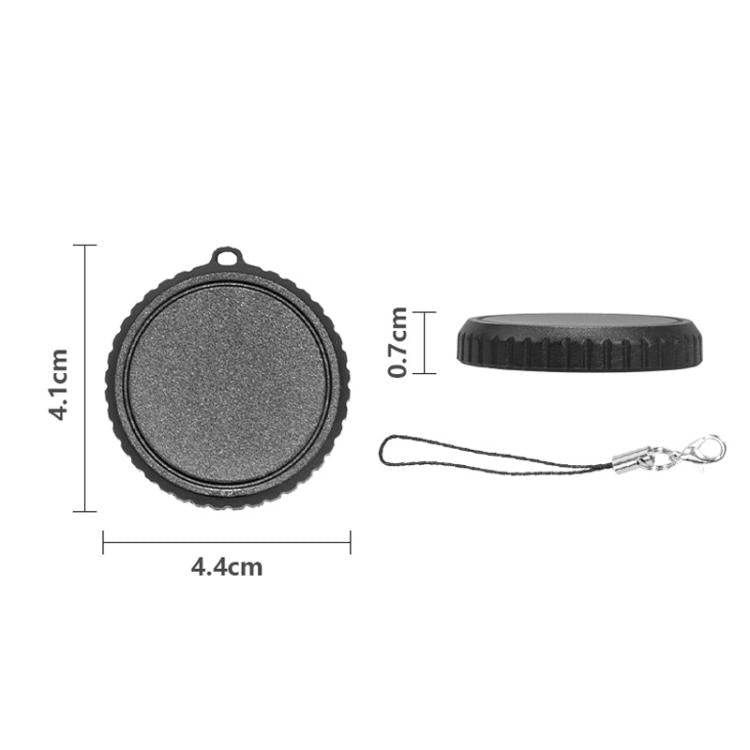 For DJI Osmo Action 6 Silicone Lens Cap Scratch-Resistant Protective Cover, Lens Cap