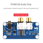 For Raspberry Pi HIFI I2S DAC Audio Sound Card 40 Pin GPIO Interface Stereo Encoding Decoding, 32223