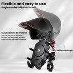 Bike Phone Mount Sun Visor Bike Mount Rainproof Helmet, Kewig ZYM-2