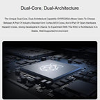Microcontroller Development Board Dual Core Dual Architecture Six-Axis Sensor Display Cool Lighting Effects, 32225