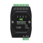 Industrial Isolated 4CH Hub Rail Wide Baud Rate Repeater, 32247