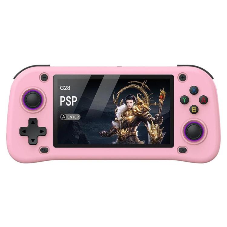 G28 Portable Handheld Open-Source Game Console 4.3 Inch HD IPS Screen, ARM Quad-Core Cortex-A7 1.3GHz, 64GB