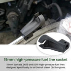 19mm High-Pressure Fuel Line Sleeve For Detroit Diesel Engines DD13/DD15/DD16