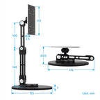 Within 19 Inch Monitor VESA Portable Screen Bracket Multi-Axis Rotation Adjustable, 19 Inch VESA