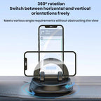 Car Dashboard Navigation Phone Anti-slip Mat Clip-on Mounting Bracket