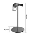 AhaStyle WG120 Single Headphone Stand Aluminum Alloy Detachable Headphone Base
