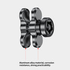 J5 Metal Clamp Arm Anti-Theft Heightening Connecting Rod Phone Mount Height-Extending Accessory, J5 Metal Clamp Arm