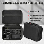 For DJI Osmo Action 6 BRDRC Action Camera Accessory Storage Bag