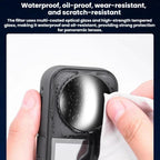 For Insta360 X5 BRDRC Action Camera Protective Filter Glass Neutral Density Filter, ND16, ND32, ND64