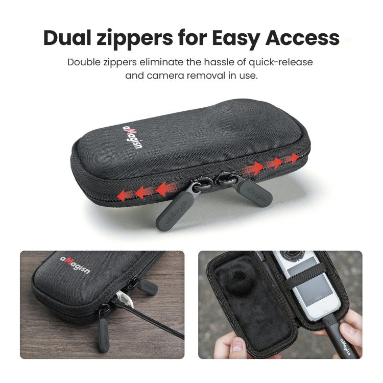 aMagisn Portable Camera Body Case for Insta360 X4 Air/X4/X5 Compact Protective Storage Bag, Storage Bag