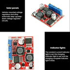 2pcs DC Automatic Buck-Boost Constant Current Constant Voltage Charging Module LM2596 XL6019 Chips