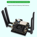For Jetson Orin Module, Supports 5G NSA And SA Networking, GNSS Positioning, WAVESHARE SIM8260G-M2 5G, WAVESHARE SIM8262E-M2 5G