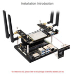 For Jetson Orin Module, Supports 5G NSA And SA Networking, GNSS Positioning, WAVESHARE SIM8260G-M2 5G, WAVESHARE SIM8262E-M2 5G