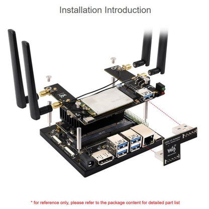 For Jetson Orin Module, Supports 5G NSA And SA Networking, GNSS Positioning, WAVESHARE SIM8260G-M2 5G, WAVESHARE SIM8262E-M2 5G