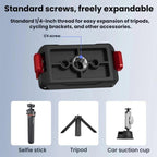 DJI Osmo Action 6 / Nano Flymile Magnetic Quick-Release Base 1/4 Expansion Adapter, For DJI Osmo Action 6 / Nano