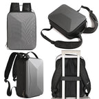 For DJI Neo 2 BKano Physical Smooth Flying Kit Organizer Bag Double Shoulder Hard Shell Bag, Shoulder Bag(Dark Gray)