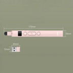 OUBAI T10S Presentation Pointer With Magnifier & Air Mouse, Red Laser, Screen Writing, Timer, Plug & Play