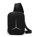 For DJI Neo 2 BKano Outdoor Portable Hard Shell Smooth Fly Kit Organizer Bag Mini Chest Bag, Chest Bag(Black)