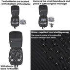 For DJI Neo 2 BKano Outdoor Portable Hard Shell Smooth Fly Kit Organizer Bag Mini Chest Bag, Chest Bag(Black)