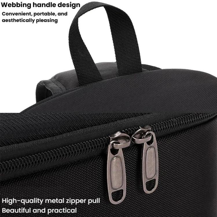 For DJI Neo 2 BKano Outdoor Portable Hard Shell Smooth Fly Kit Organizer Bag Mini Chest Bag, Chest Bag(Black)
