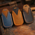 For Leapmotor T03 Hallmo Genuine Leather Car Key Cover