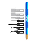 Multi-functional Mobile Phone Repair Blade Set Pry IC Chip CPU Layers Scrape Edge Rubber Degumming Tool, TK5