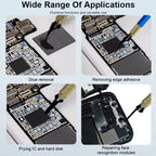 Multi-functional Mobile Phone Repair Blade Set Pry IC Chip CPU Layers Scrape Edge Rubber Degumming Tool, TK5
