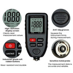 R&D INSTRUMENTS TC-100 High-Precision Coating Thickness Gauge Automotive Paint Film Thickness Tester, TC-100