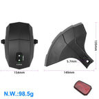 For Kukirin G3 / G4 AIMITE Electric Folding Scooter Rear Fender, With Reflector, Without Reflector