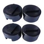 4pcs Automotive Round Rubber Pad Universal Automotive Jack Pad