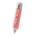 FUNJOY CH415-14 Rechargeable 3D Printing Pen With Indicator Light Kids Low Temperature 3D Stereo Pen, Pink+4 Rolls, Pink+14 Rolls, Blue+4 Rolls, Blue+14 Rolls, Purple+4 Rolls, Purple+14 Rolls