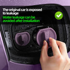For Leapmotor B10 Silicone Car Charging Port Magnetic Protective Cover, Large Black, Large Red, Large Purple, Large Gray, Small Black, Small Red, Small Purple, Small Gray