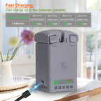 YX 100W Battery Charger For DJI Mini 5 Pro/Mini 4 Pro/Mini 3 Pro/Mini 3 Dual-Channel Charging Station, 100W