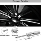 3pcs Magnetic Valve Core Installation Removal Wrench Screwdriver