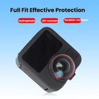 For GoPro MAX2 Optical Glass Lenses Dual Lens Protectors Anti-Fog & Scratch-Resistant Camera Lens Cap, Glass Lenses