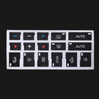 Automotive Button Crack Repair Sticker Set For Audi A4 / B6 / B7 / A6 / A2 / A3, 1, 2