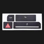Automotive Button Crack Repair Sticker Set For Audi A4 / B6 / B7 / A6 / A2 / A3, 1, 2