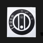 Automotive Button Crack Repair Sticker Set For Audi A4 / B6 / B7 / A6 / A2 / A3, 1, 2