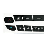 For Renault Megane / Master / Scenic 10pcs Air Conditioning Control Panel Button Repair Stickers, AC Button Repair Stickers