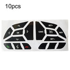 For Dodge 2016-2022 10pcs Car Steering Whee Button Repair Stickers