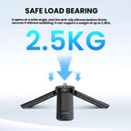 LKTOP Mini Desktop Tripod With 1/4-Inch Thread For Action Cameras And Smartphones