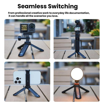 LKTOP Mini Desktop Tripod With 1/4-Inch Thread For Action Cameras And Smartphones