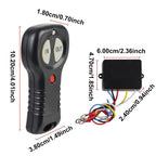 12V 24V Universal Wireless Winch Remote Control With Switch, CY-3K0