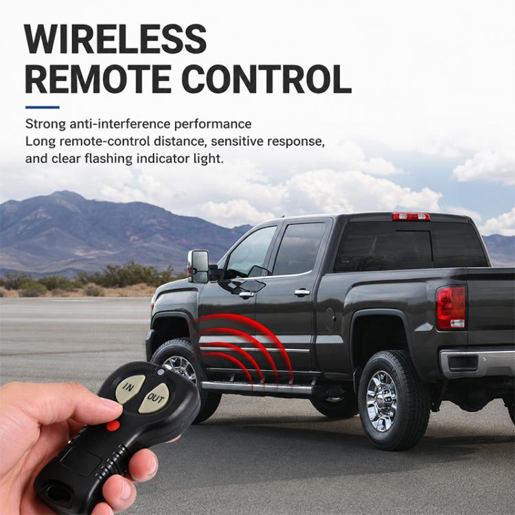 12V 24V Universal Wireless Winch Remote Control With Switch, CY-3K0