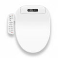 Smart Toilet Seat with Armrest Control Features Instant Heating, Warm Air Dryer, Self-Cleaning Nozzle, LED Night Light, Long Type US Plug, Short Type US Plug, Long Type EU Plug, Short Type EU Plug