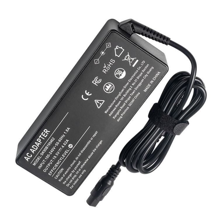 90W 19.5V 4.62A Universal Multi-Functional Laptop Power Adapter With 16 Connectors, US Plug, EU Plug, UK Plug