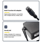 90W 19.5V 4.62A Universal Multi-Functional Laptop Power Adapter With 16 Connectors, US Plug, EU Plug, UK Plug